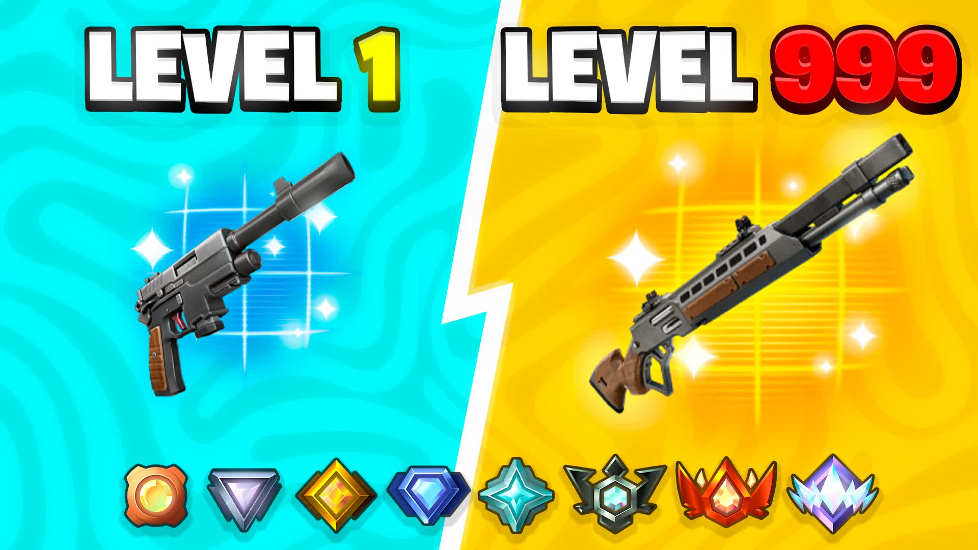 ALL WEAPONS 🔫 GUN GAME 🏢 TILTED TOWERS