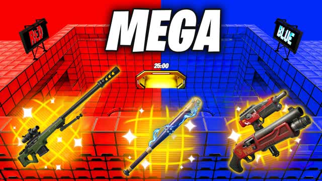 🎯MEGA: Red vs Blue🔴🔵