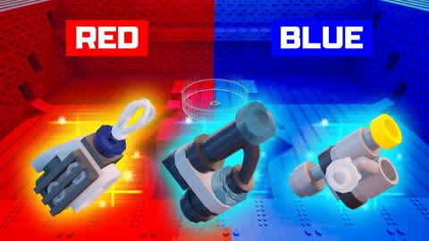 Plastic Red vs Blue