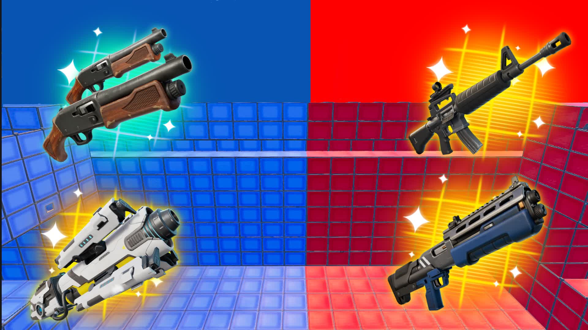 SUPER INFINITE RED VS BLUE🔴🔵