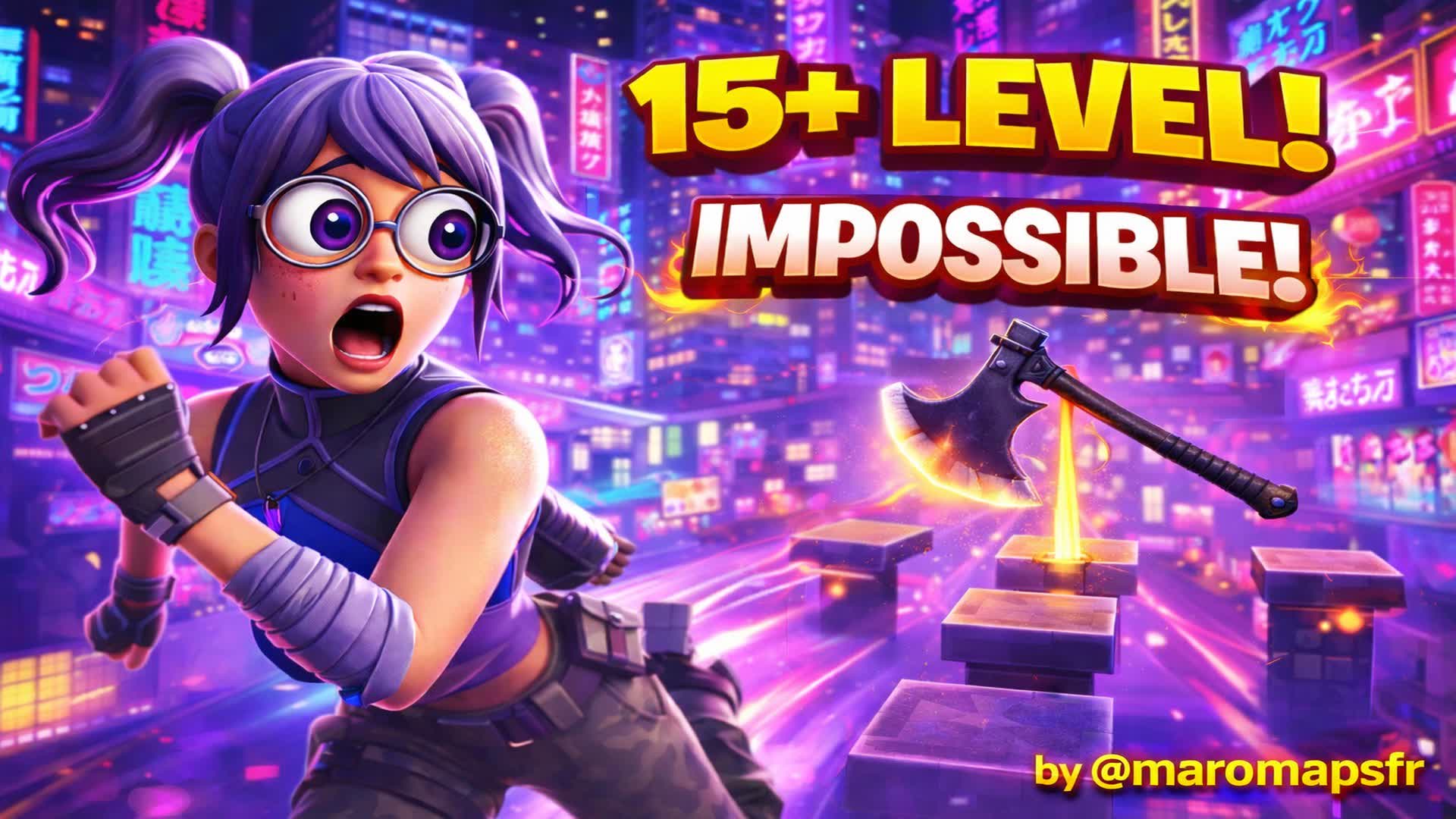 Deathrun Tokyo Impossible 🌃(1-16)