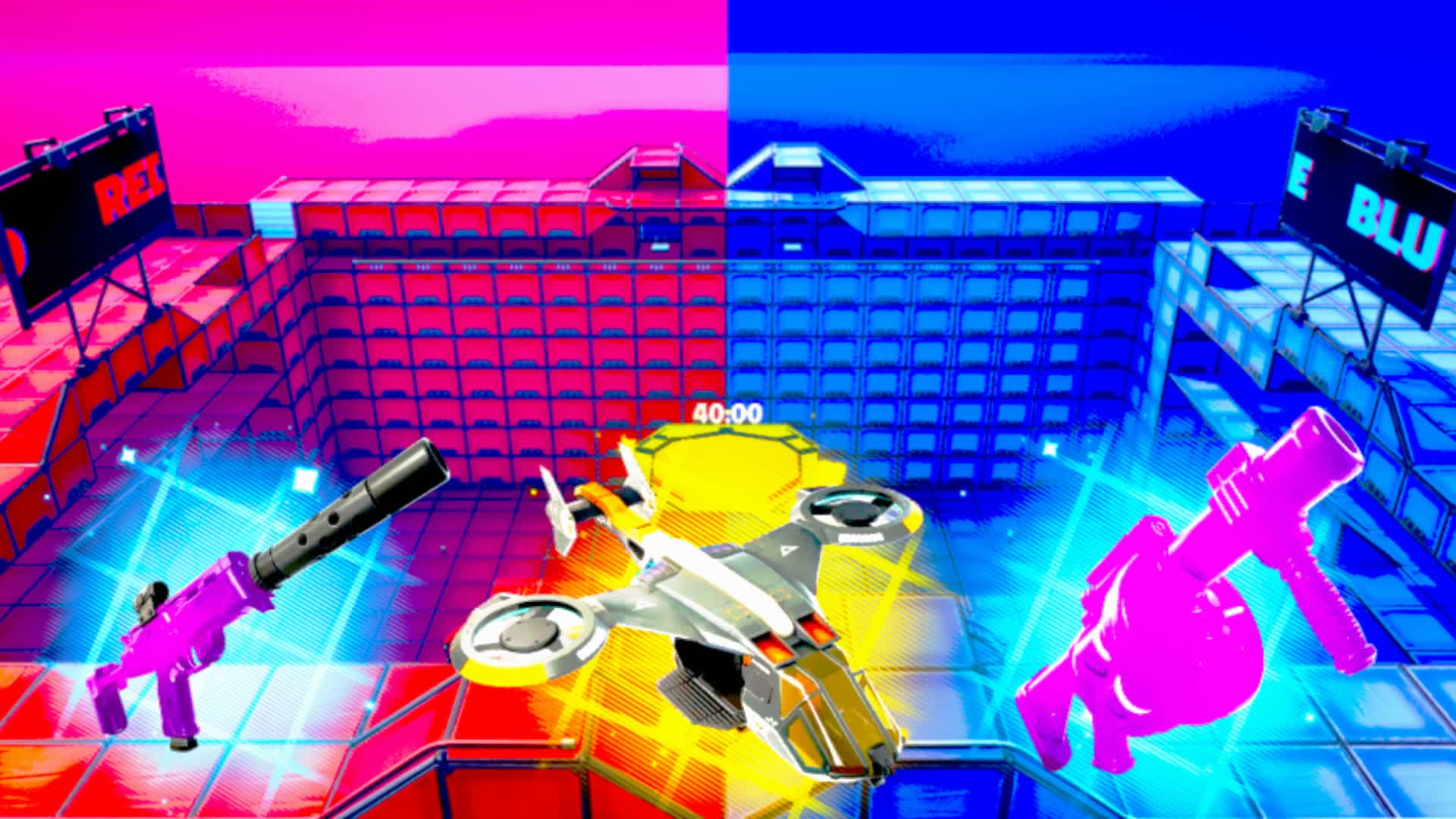 TRYHARD RED VS BLUE ALL WEAPONS 🔴🔵
