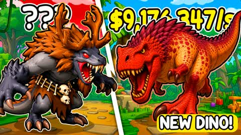 STEAL THE DINO [NEW DINO!⭐]