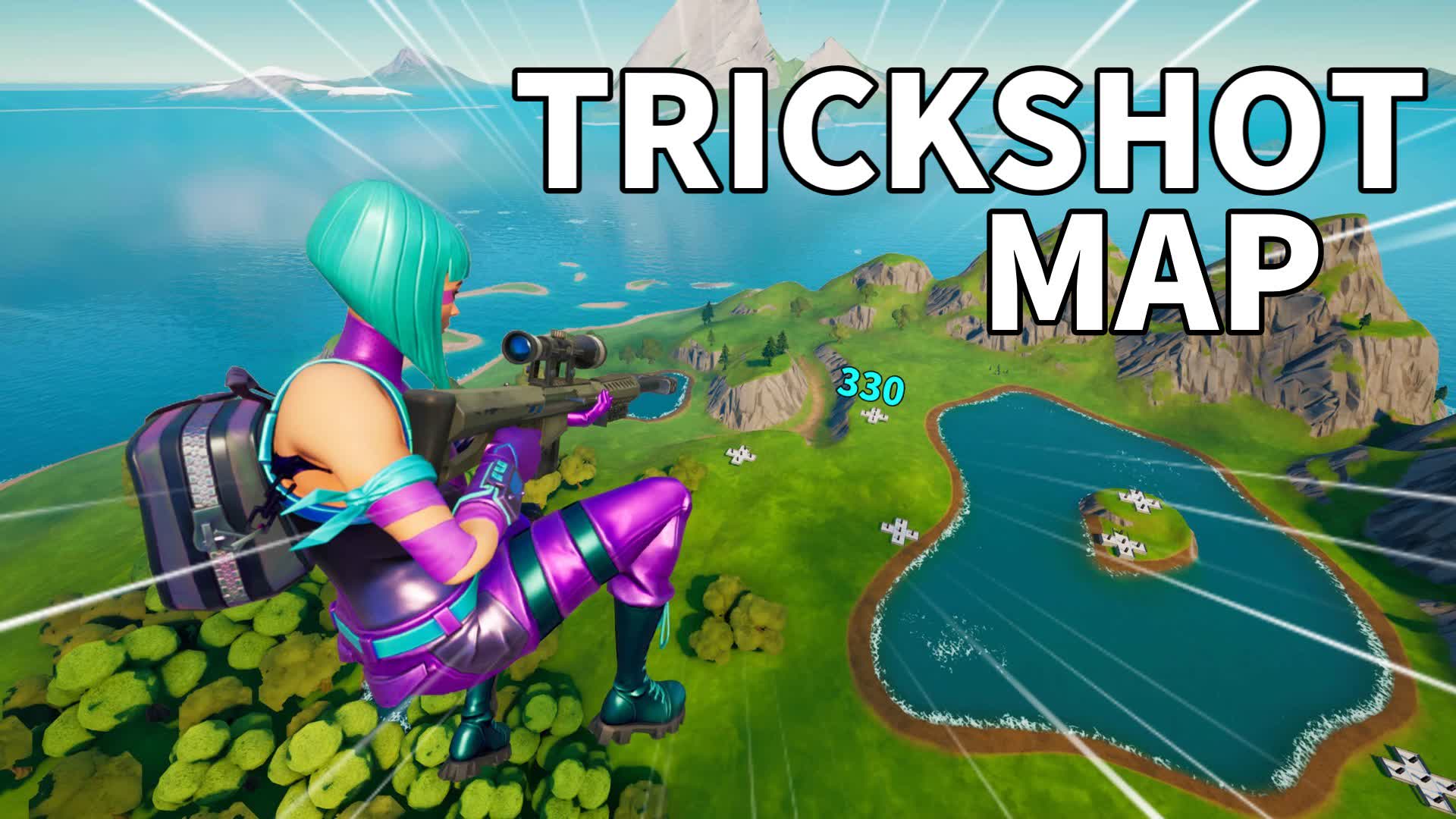 🎯TRICKSHOT MAP🎯 660131214933 by haro Fortnite Creative Map Code