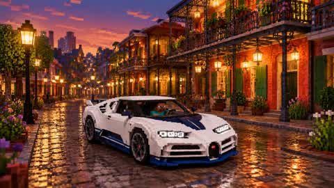 🌇 Sunset Racer Paradise⭐