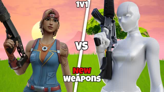 1v1 Build Fight [Simplistic] *New Guns*