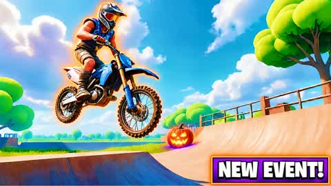 DIRT BIKE MOTO X 🏍️FREESTYLE SKATE PARK