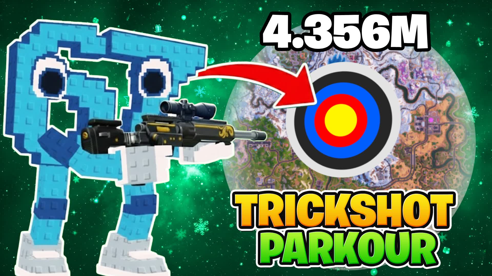 67 TRICKSHOT PARKOUR🎯100+ LEVEL!