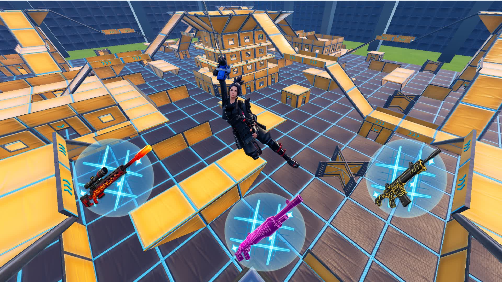 Ultimate 1v1 Zero Build 🔫 All Weapons