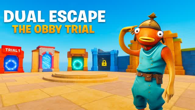 Dual Escapeđ 2 Player obby