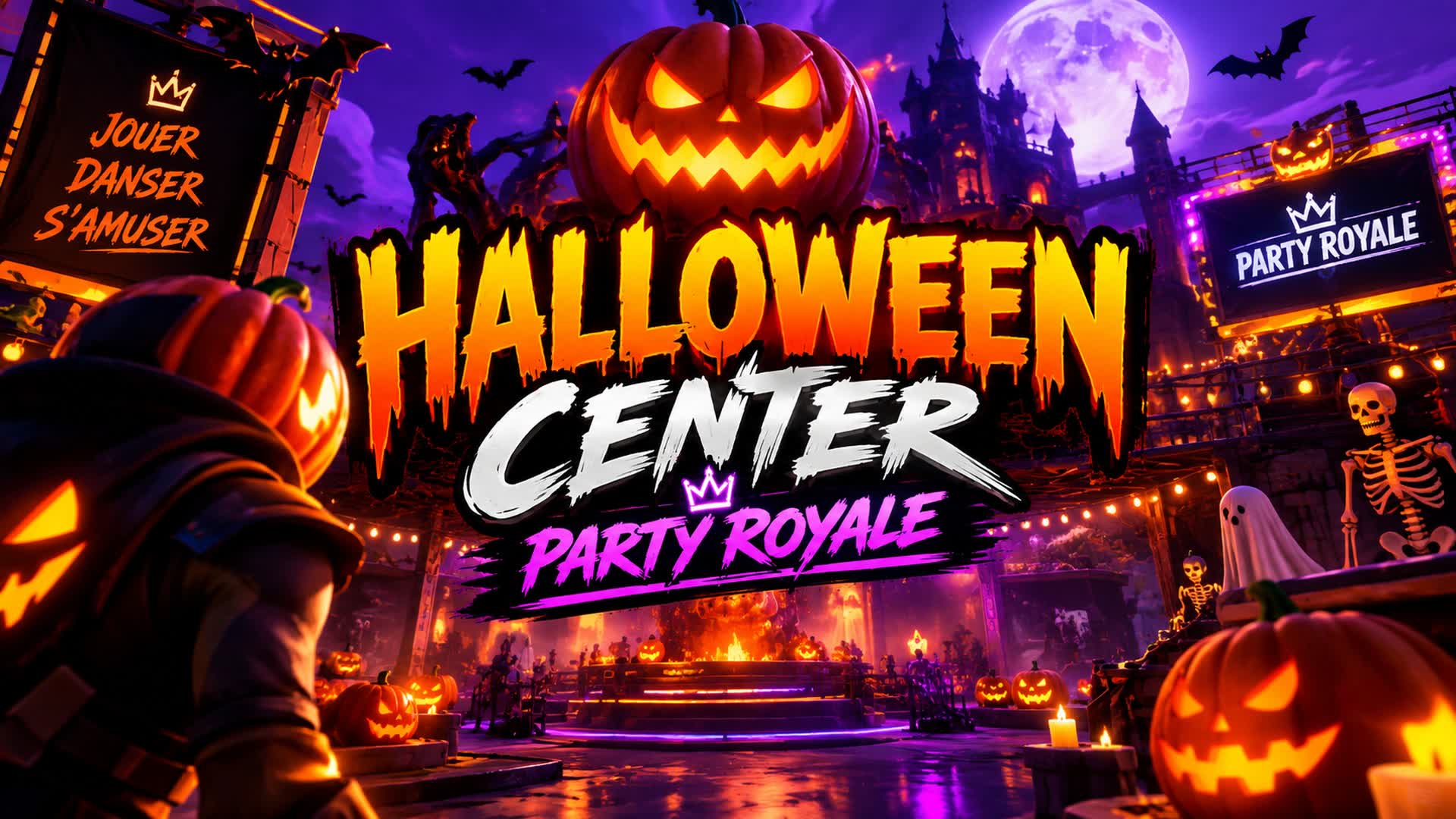 ハロウィンセンターパーティーロワイヤル