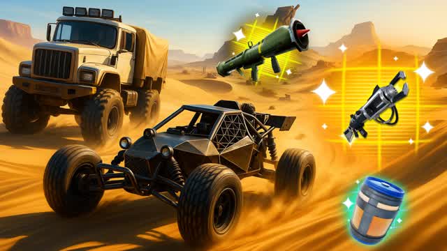 🏜️CRAZY DESERT ROAD FFA
