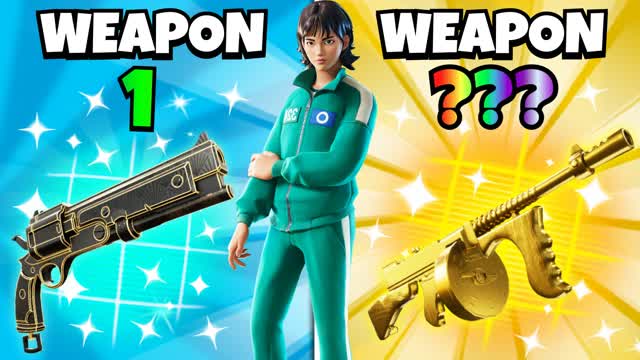 MEGA SQUID GUN GAME 🔫 ONE SHOT 🎯