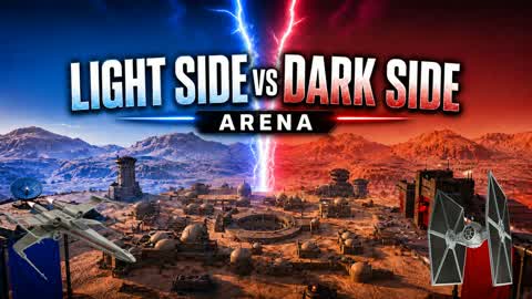 Light Side vs Dark Side Arena