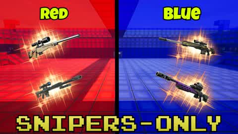 🔴SNIPERS ONLY RED VS BLUE🔵
