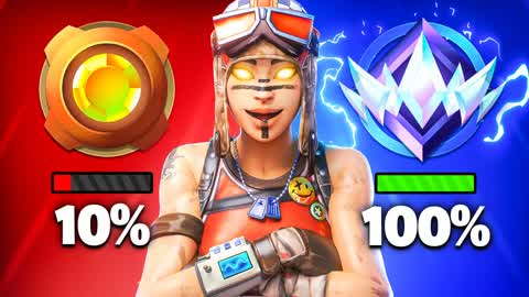 CRAZY RED VS BLUE 🔴🔵 ZERO BUILD