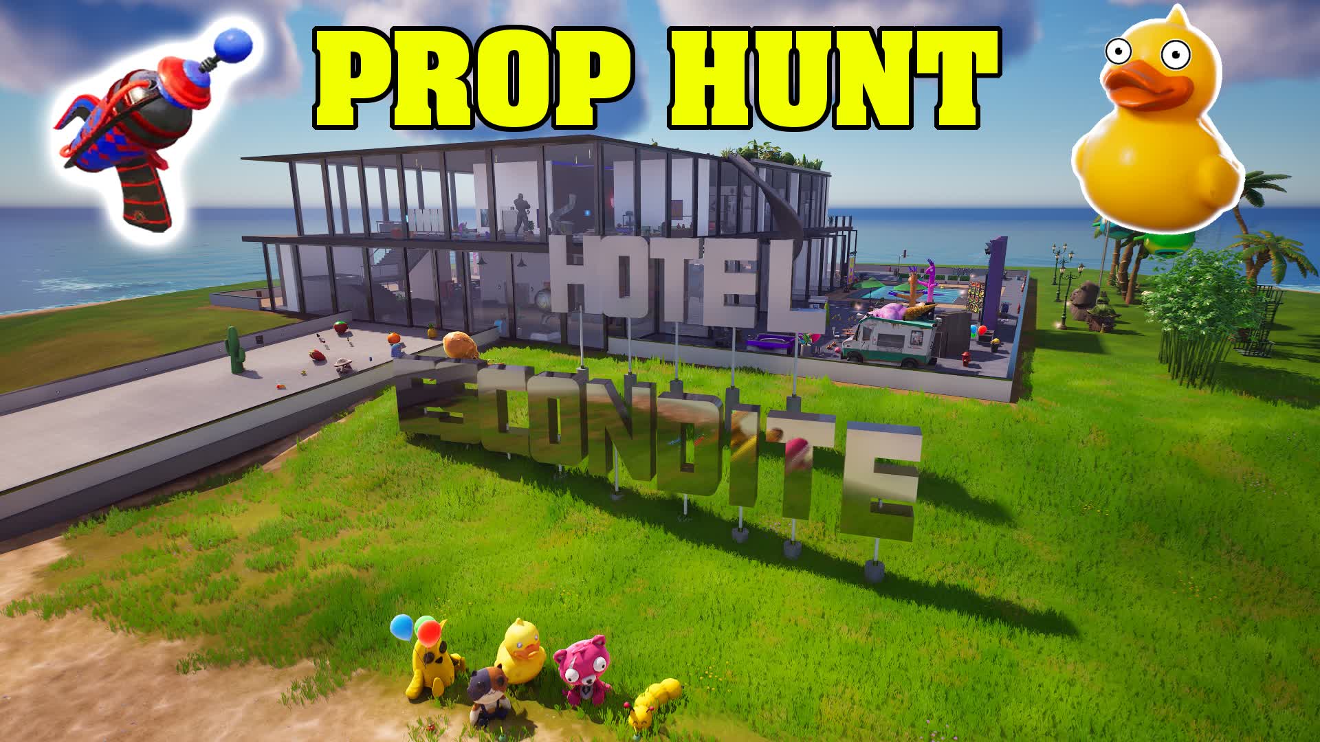 HOTEL ESCONDITE CACHE CACHE PROP HUNT 5735 9242 1648 By Franpro1978