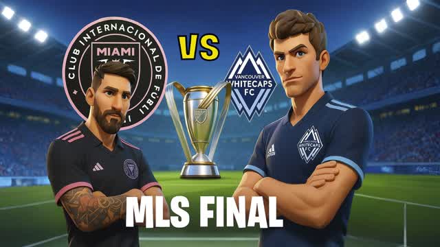 INTER MIAMI vs VANCOUVER 🏆⚽️ MLS FINAL