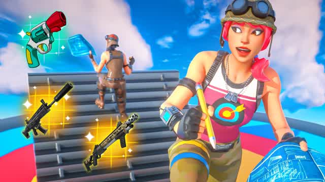 1V1 BUILD FIGHTS ⭐ NEW GUNS ⭐