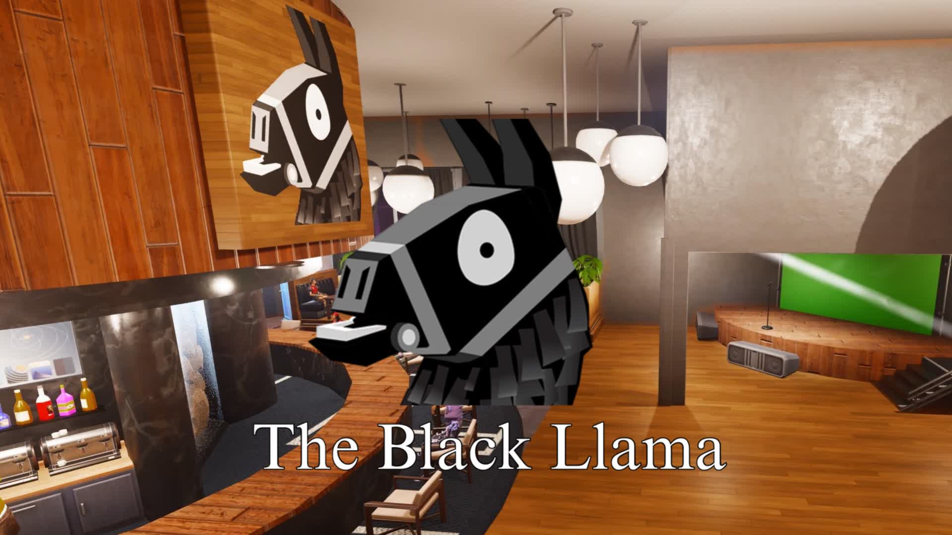 The Black Llama, Fortnite island 8352-3057-3722 by neoni