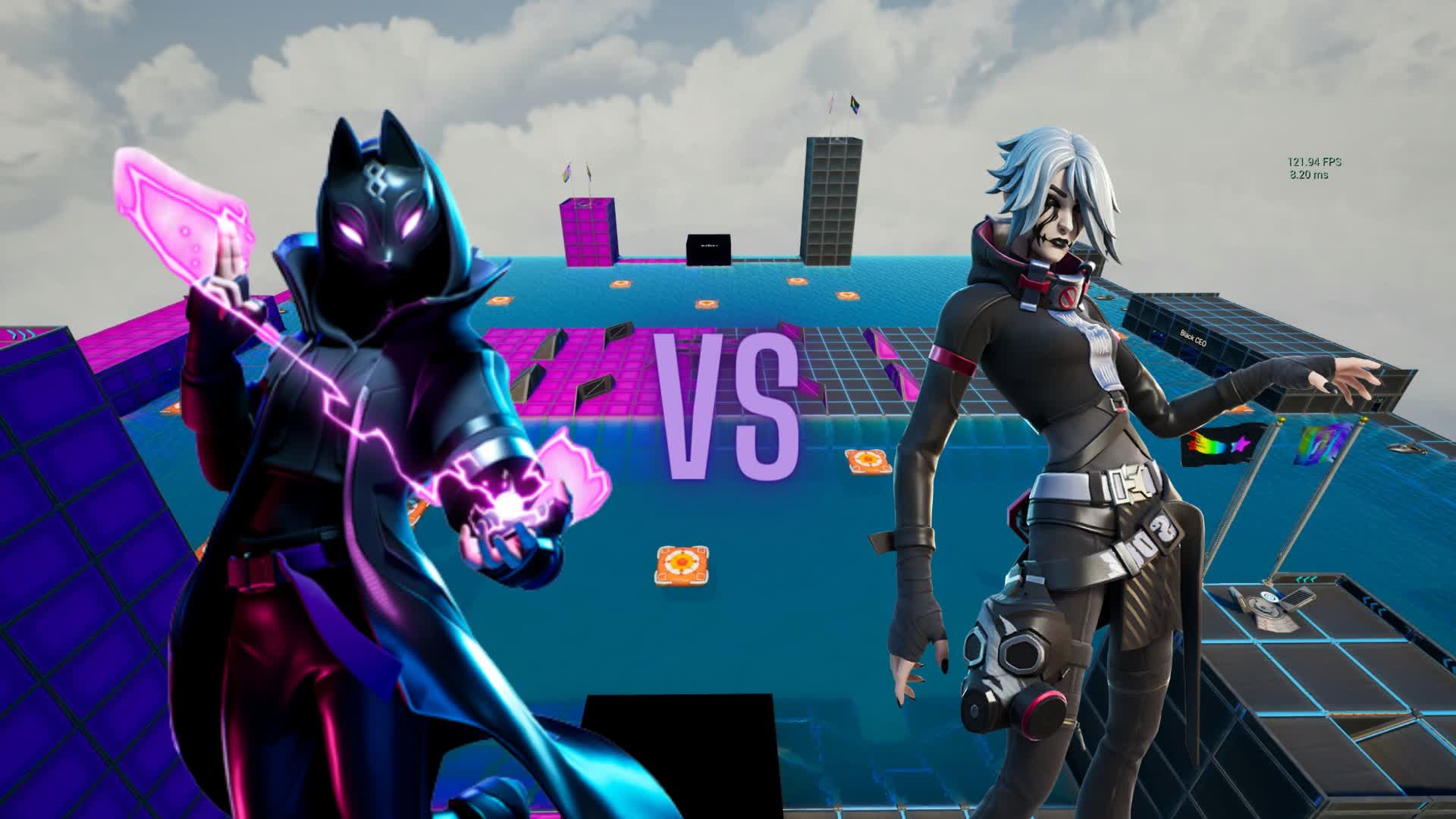 ☀️ Purple Vs. Black Summer Splash