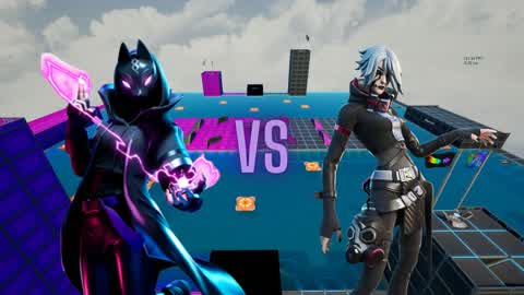 ☀️ Purple Vs. Black Summer Splash