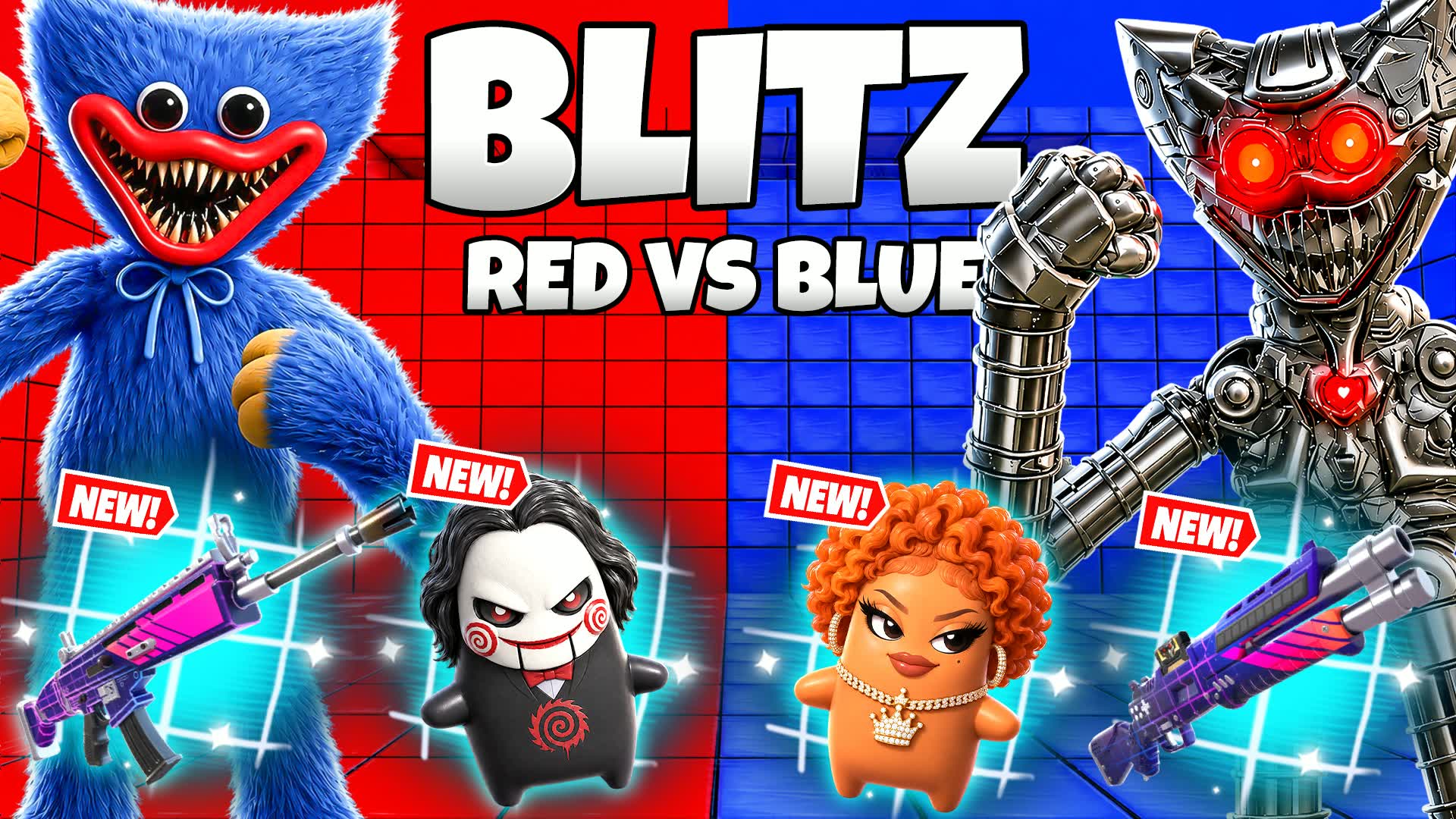 ブリッツ RVB レッドvsブルー 🔴🔵