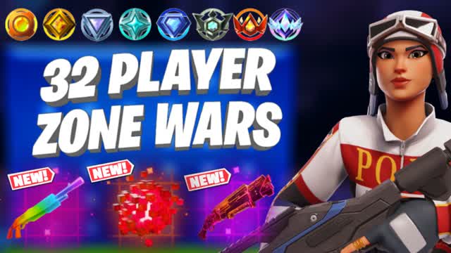 32 PLAYER ZONE WARS ENDGAME