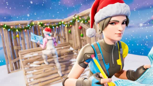 1v1 Build Fight [TCash WINTER]