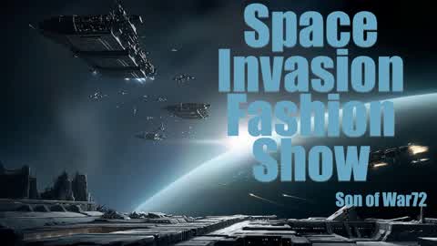 Space invasion fashion show