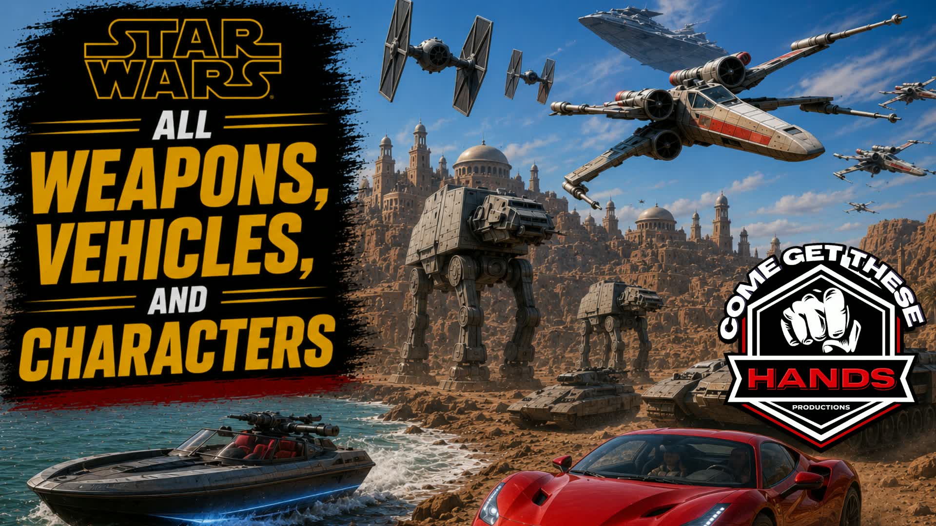 Star Wars: All Weapons and Characters