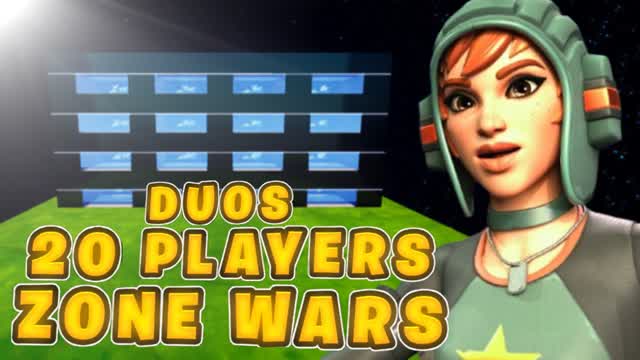 20 Players DUOS Zonewars