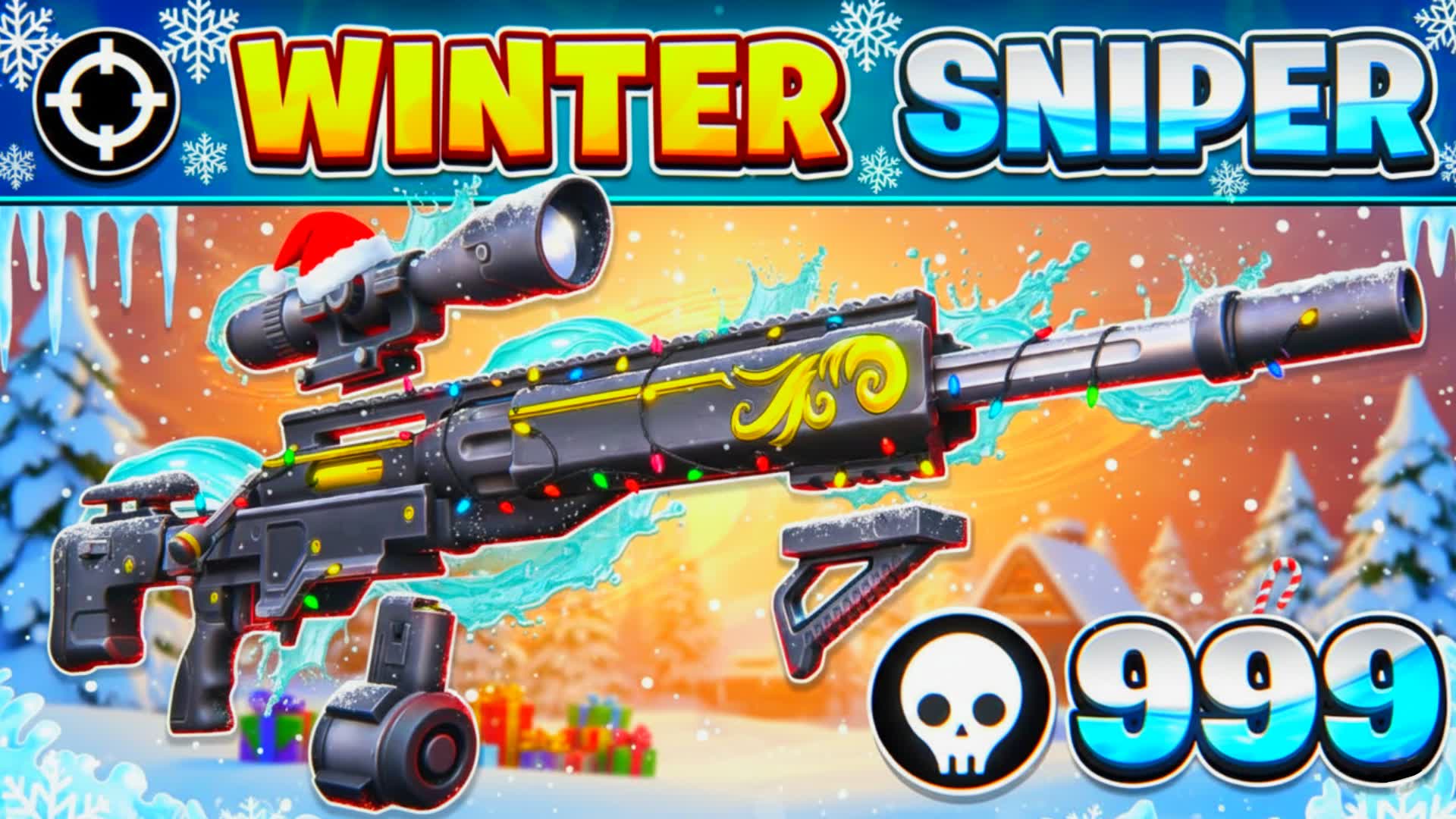 WINTER SNIPER ONLY ❄️ ONE SHOT 🎯