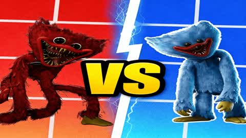 🔴 RED HUGGY VS  BLUE HUGGY 🔵