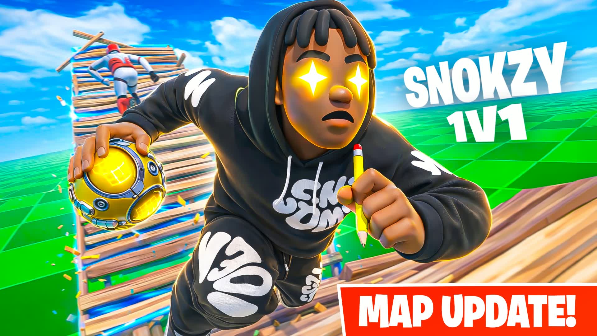 SNOKZYの1対1の建築バトル(200のポンプ)