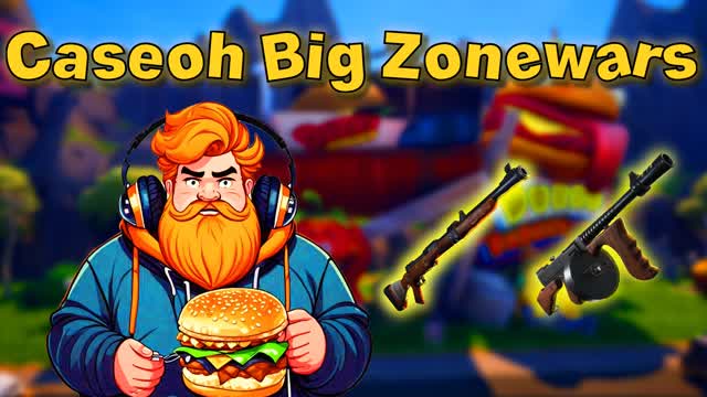Caseoh Zonewars FFA | OG Weapons