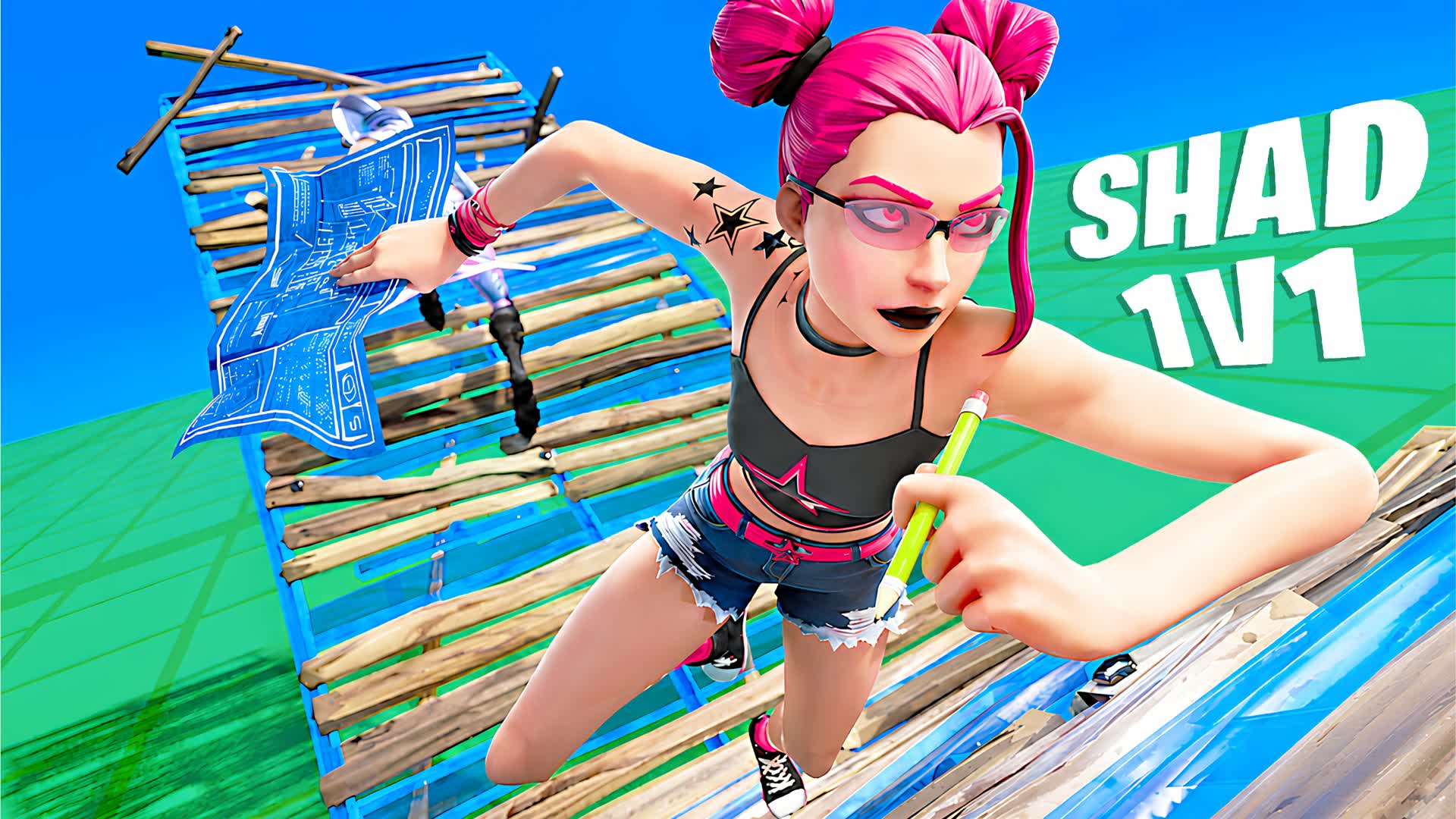 1v1 Shad 5584-6146-5996 by solffa - Fortnite Creative Map Code