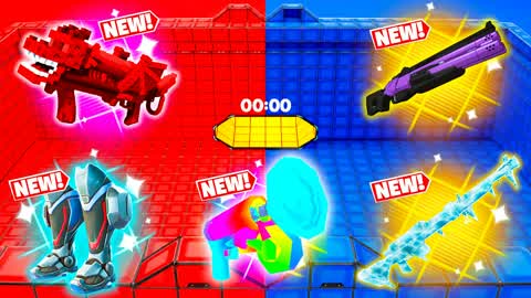 CUSTOM WEAPONS RED VS BLUE 🔴🔵(NEW)