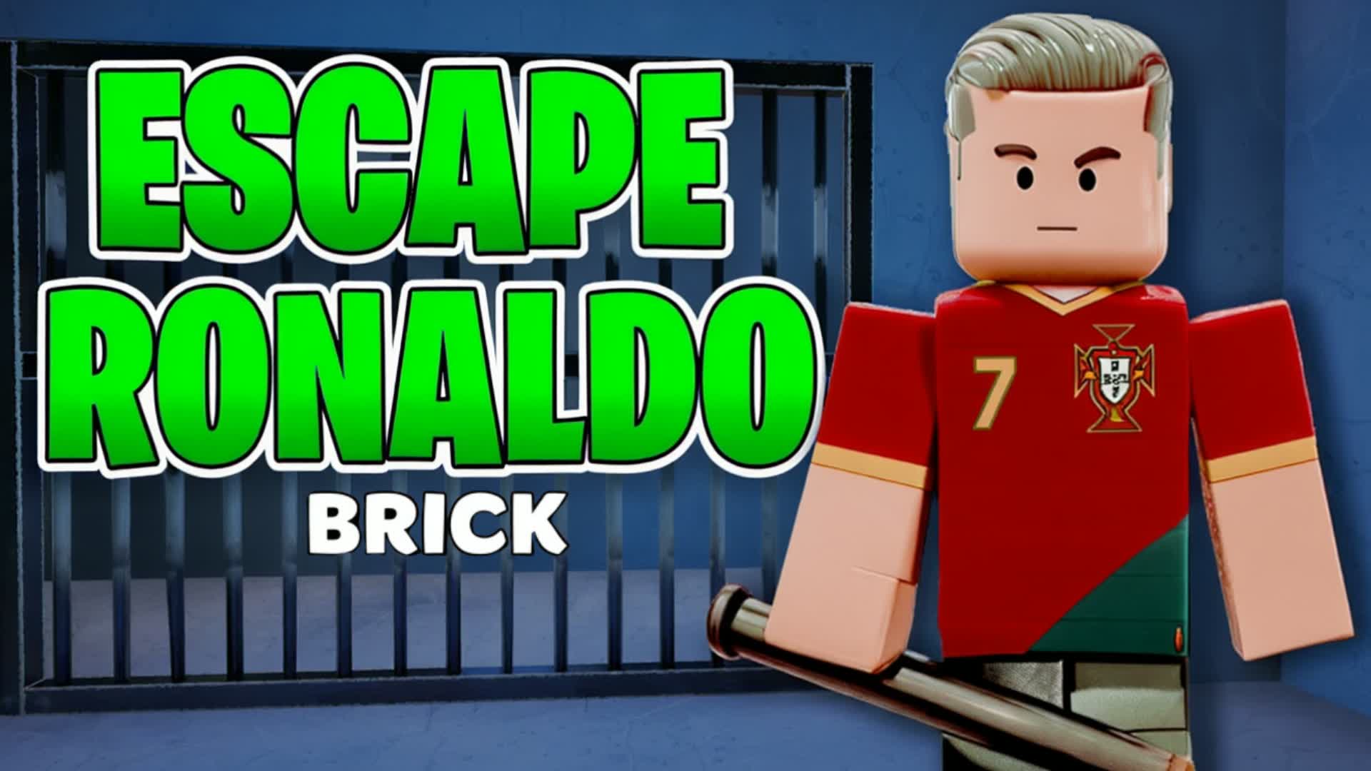 ⚽ ESCAPE RONALDO ⚽ PRISON OBBY