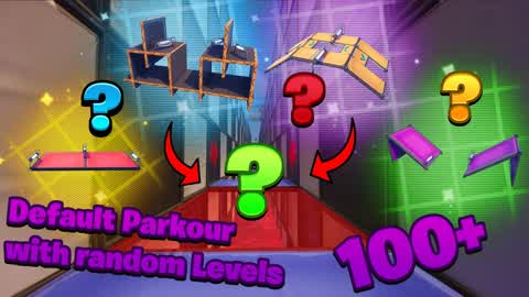Default Parkour with random Levels 100+