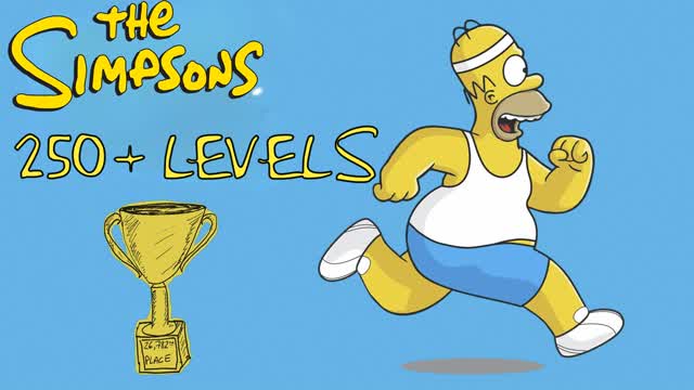 THE SIMPSONS PARKOUR 🏁🟡 RACE DEATHRUN