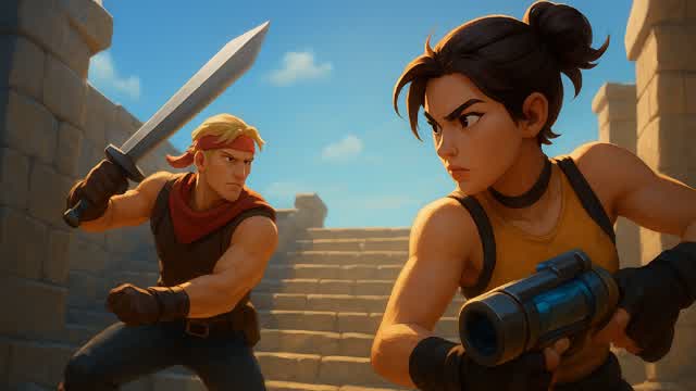 BULID FIGHT 1V1 [CENTAURUS]