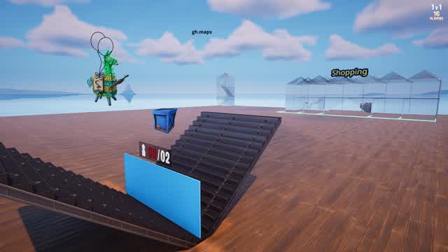 1X1. 16 players build Fights