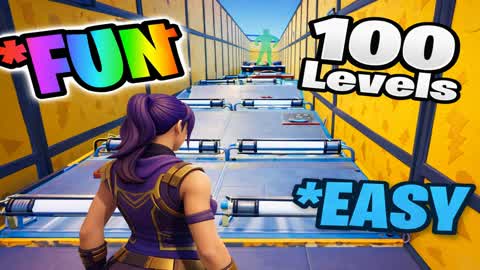 EASY DEFAULT PARKOUR 🔥 100+ LEVELS