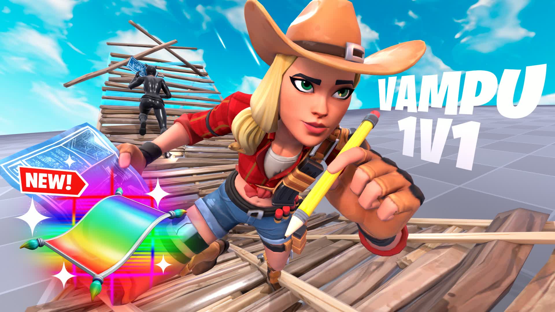 VAMPU 1V1建築バトル(200 PUMP)