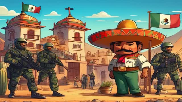 Military Invation In Village!! Gun Game!