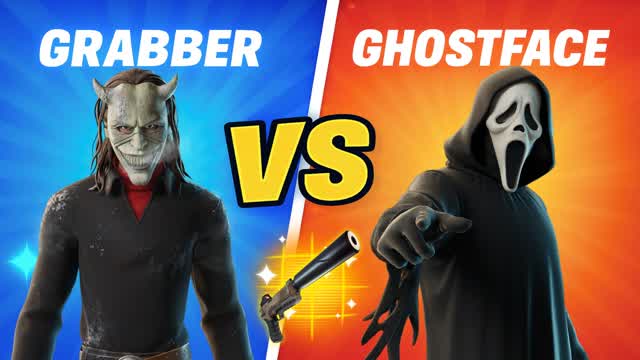 GRABBER VS GHOSTFACE RED VS BLUE🔴🔵