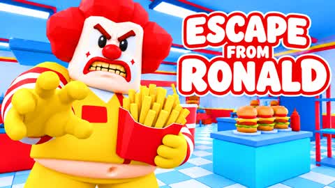 ESCAPE FROM RONALD [OBBY] FALL GUYS