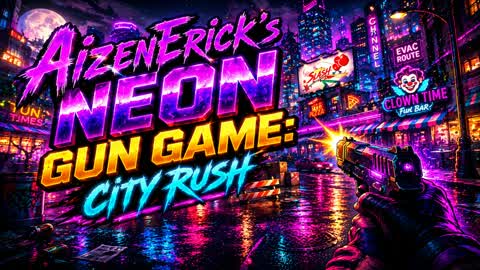 AizenErick’s Neon Gun Game: City Rush