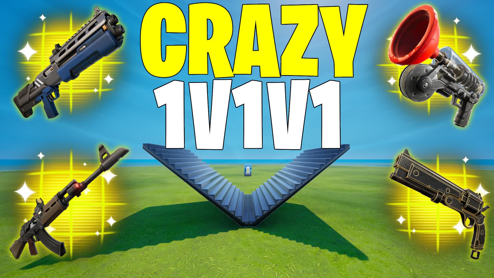 1V1V1 CRAZY RELOAD ALL GUNS & VEHICLES